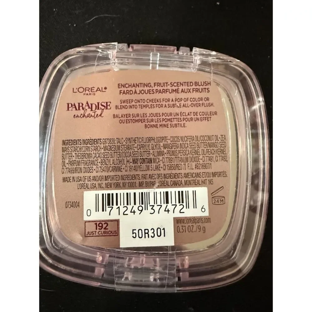 L'Oréal Paris Paradise Enchanted Fruit-Scented Blush #192 Just Curious.